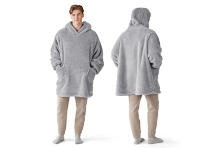 Bedsure Adult Hoodie Blanket