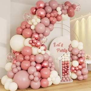 Dusty Pink Balloon Garland Kit