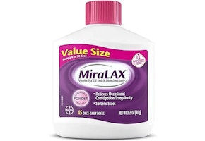 2 Miralax Laxative Powders
