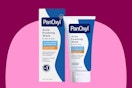 A box and tube of PanOxyl Acne Foaming Wash