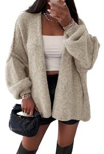 Women's Oversized Cardigan Sweater