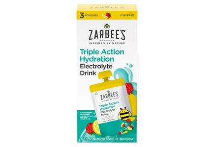 Zarbee's Kids' Electrolyte Drink 3-Pack