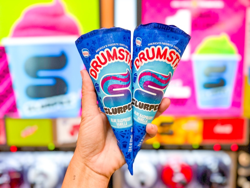 New SLURPEE® Blue Raspberry Vanilla Sundae Cones Are a Steal — Just 2 ...