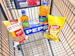 fred meyer matchup groceries in shopping cart