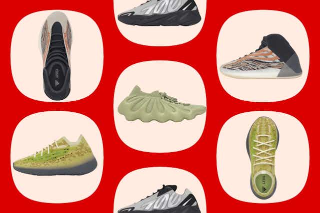Rare Discount on Adidas Yeezy Sneakers — Prices Start at $105 (Reg. $210) card image