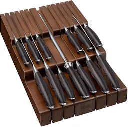 Kitchen Knife Set with Block
