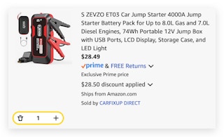 Car Jump Starter