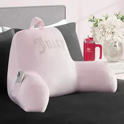 Juicy Couture Velour Backrest Pillow