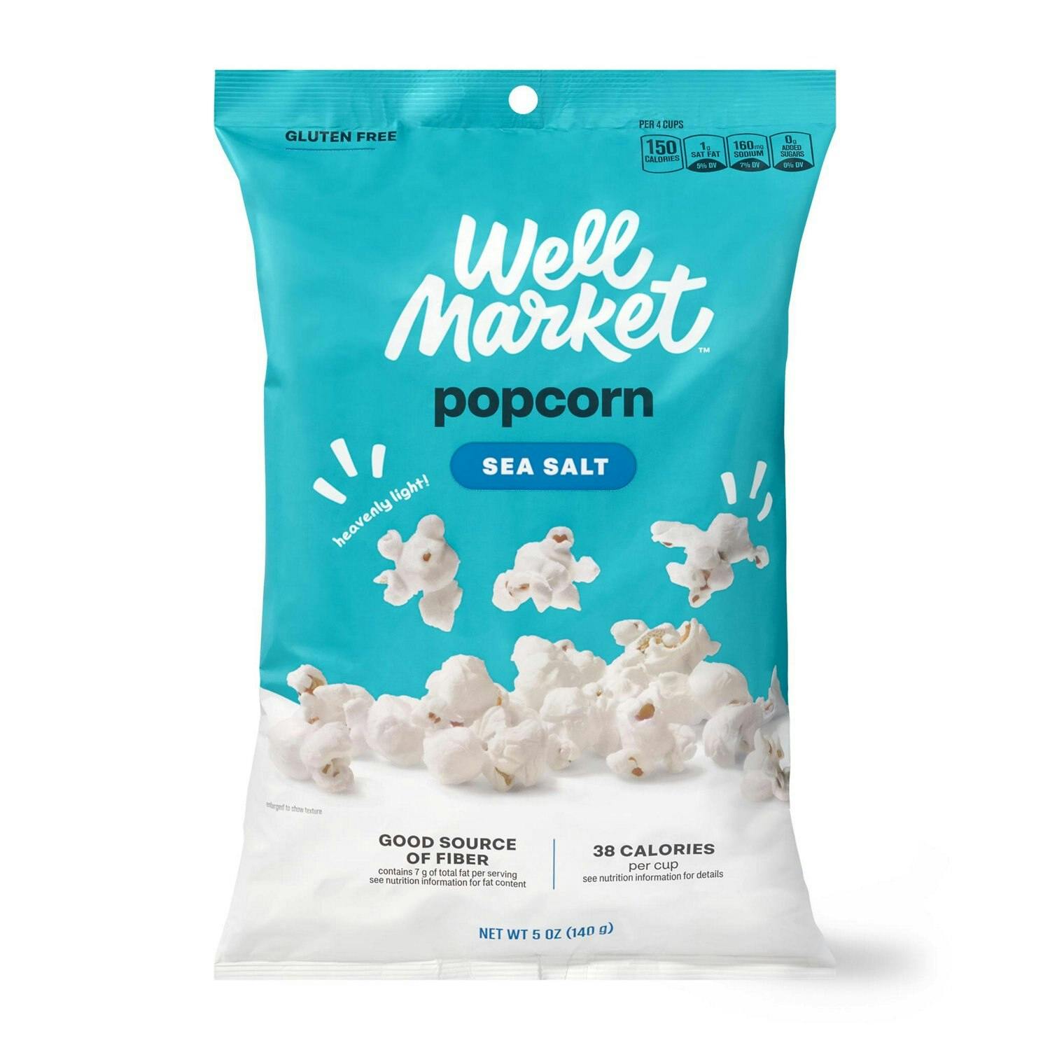 Well Market Sea Salt Popcorn