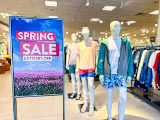 A photo of the spring sale at Nordstrom