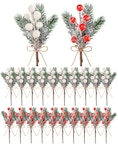 Artificial Christmas Floral Picks