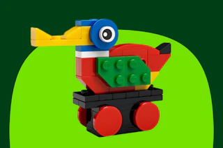 free duck lego set