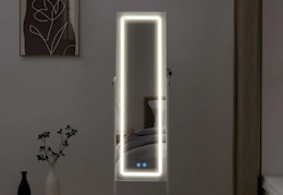 Light-Up Jewelry Armoire, $68 on Clearance at Walmart (Reg. $98) card image