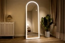 Walmart LED arched full length mirror