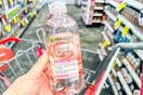 hand holding Garnier Micellar Water
