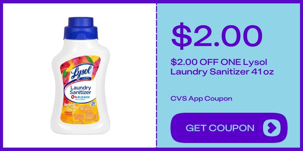 lysol laundry sanitizer