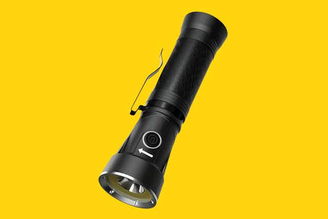 Rechargeable Flashlight, Only $5 on Amazon  card image