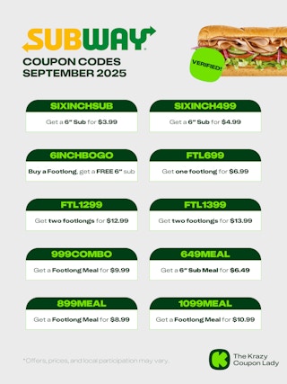 Subway-September-Coupons