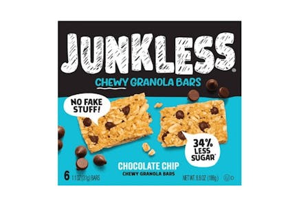 2 Junkless Chewy Granola Bars