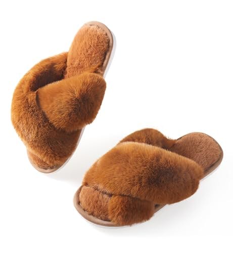 Women's Fuzzy Slippers