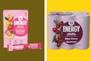 v8 energy drinks on a grid