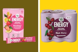 V8 Energy Drink and Drink Mix Set, Starting at $3.48 on Amazon card image
