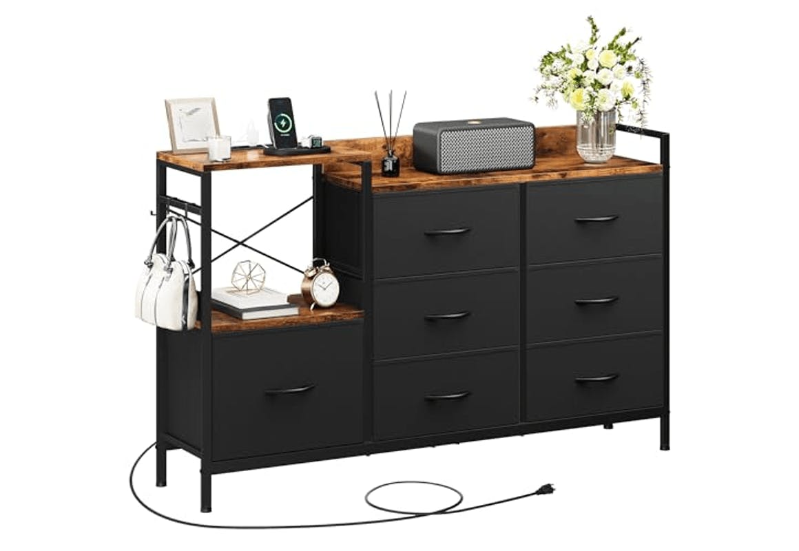 TV Stand Charging Station