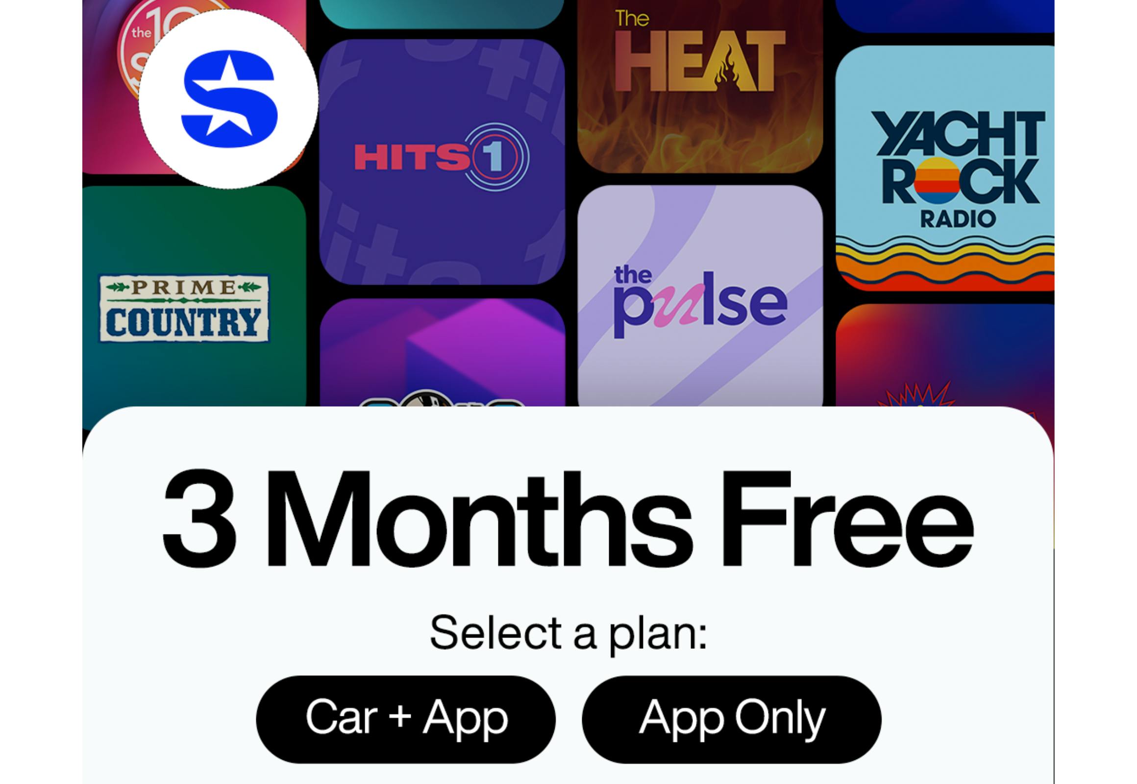 3 Free Months of SiriusXM