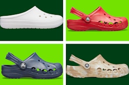 Up to 60% Off at Crocs: $15 Adult Styles and $12 Kids' Styles card image