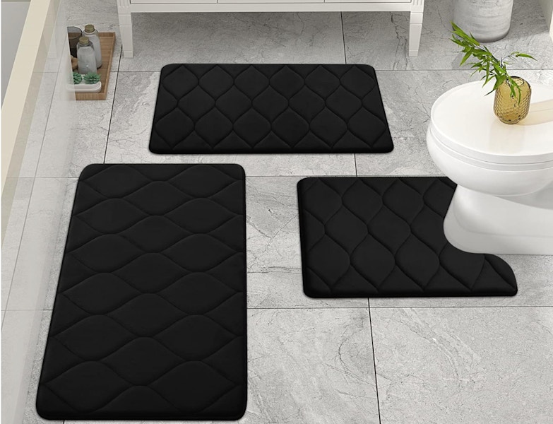 Amazon Memory Foam Bathroom Rug 2025 2