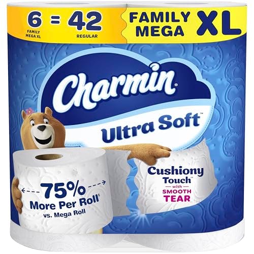 5 Charmin Toilet Paper Packs