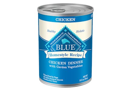 2 Blue Buffalo Dog Food Cans