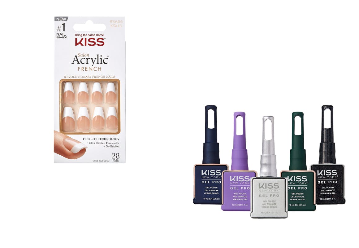 2 Kiss Press-on Nails or Nail Polishes