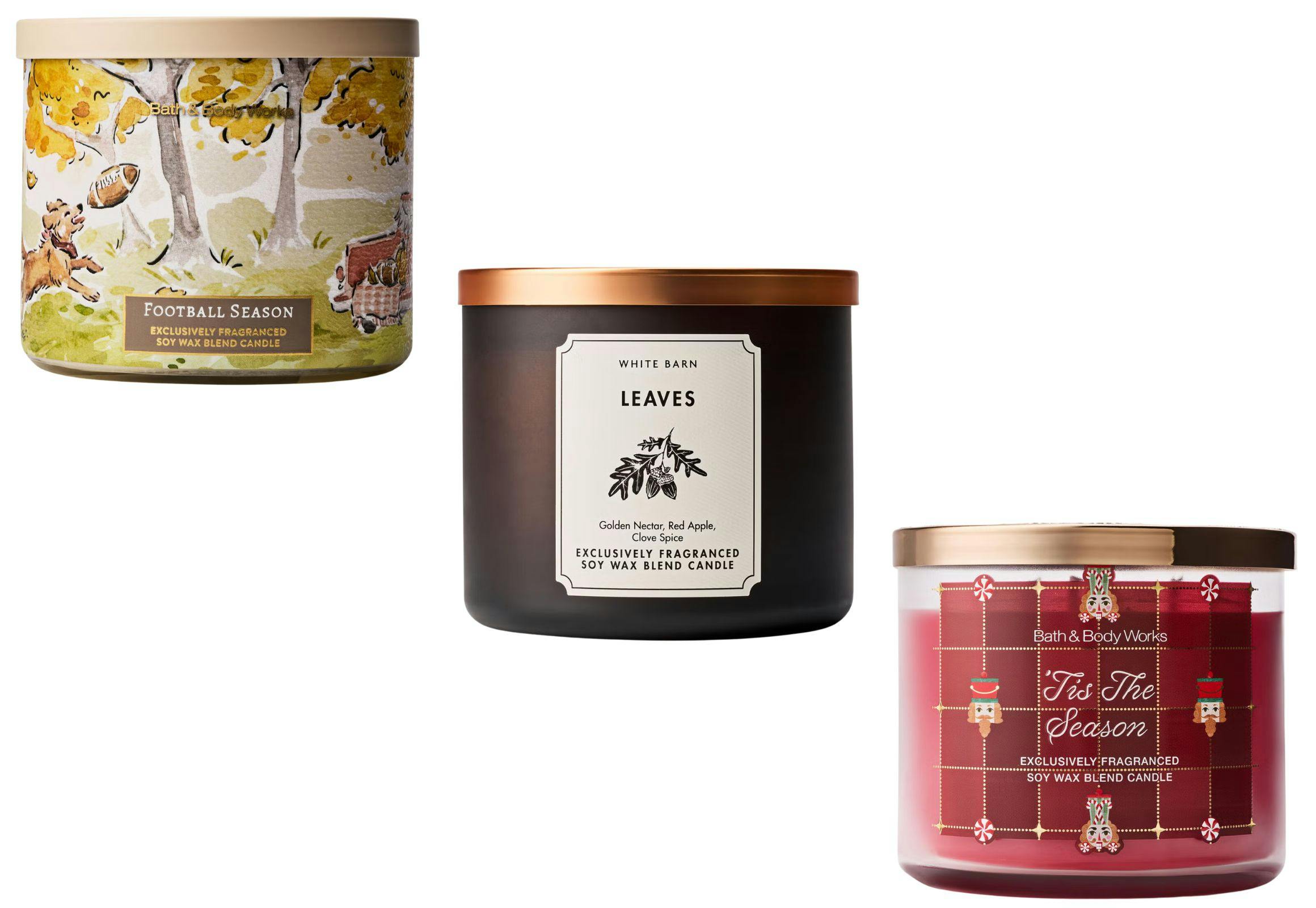 Bath & Body Works 3-Wick Candles