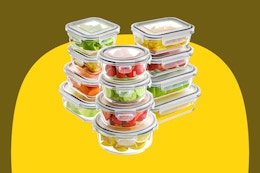 Glass Food Storage 24-Piece Set, Just $21.44 With Amazon Coupon card image