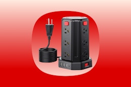16.4-Foot Surge Protection Extension Cord, $17 on Amazon card image