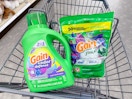 gain detergent and flings in walgreens cart