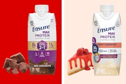 ensure max protein shakes collage