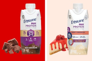 ensure max protein shakes collage