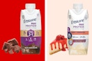 ensure max protein shakes collage