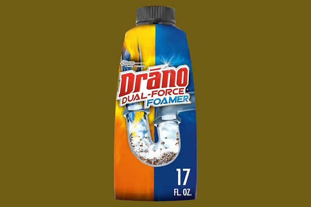 Drano Clog Remover, as Low as $3.78 on Amazon card image