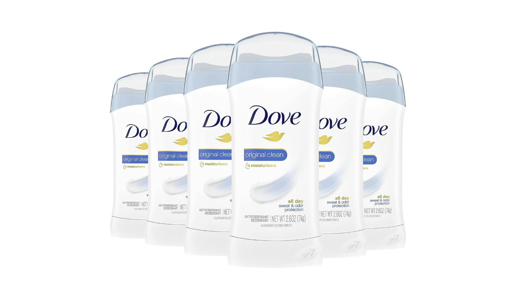 6 Sticks of Deodorant 