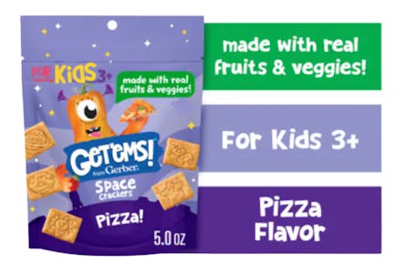 2 Gerber Get'ems Snacks Bags