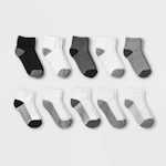 Cat & Jack Kids' Ankle Socks 10-Pack