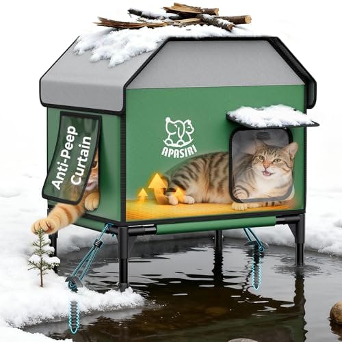 Heated Outdoor Cat House
