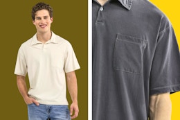 Walmart No Boundaries men's polo shirt