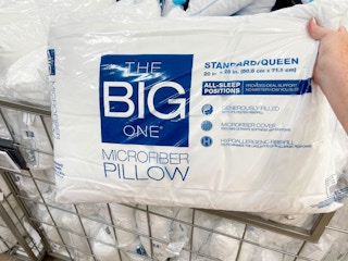 the big one pillow in store