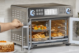 Save $200 on This Power XL Dual Air Fry Toaster Oven — Now Just $100 card image