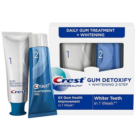 Crest Gum Detoxify + Whitening System