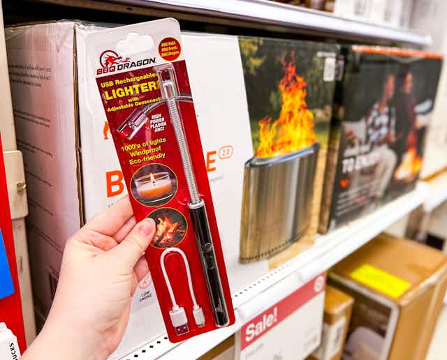 Rechargeable Arc Lighter, Only $15 at Target card image
